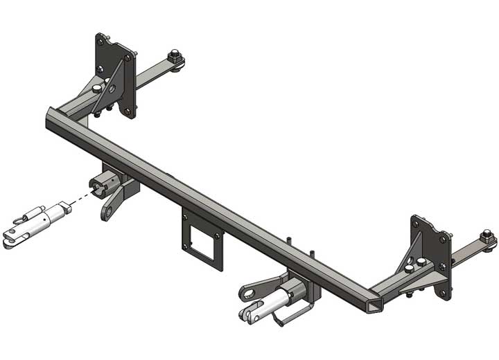 Blue Ox 22-C KIA FORTE W/ SMART CRUISE CONTROL(MANUAL OR 7-SPEED DCT)BASEPLATE BLACK