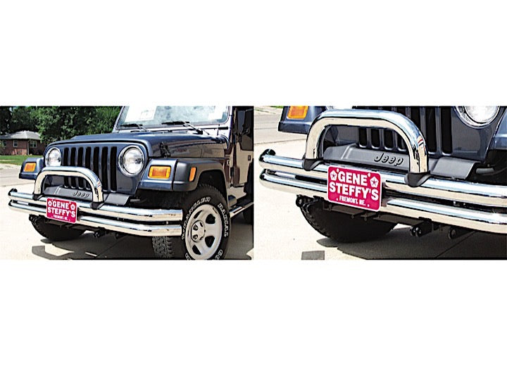 Blue Ox 97-06 WRANGLER(DBL TUBE BUMPER)15X24 IN BASEPLATE W/STANDARD TABS