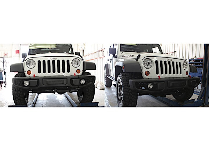 Blue Ox 07-18 WRANGLER(W/ STUBBY BAR)17X24 IN BASEPLATE W/REMOVABLE TABS