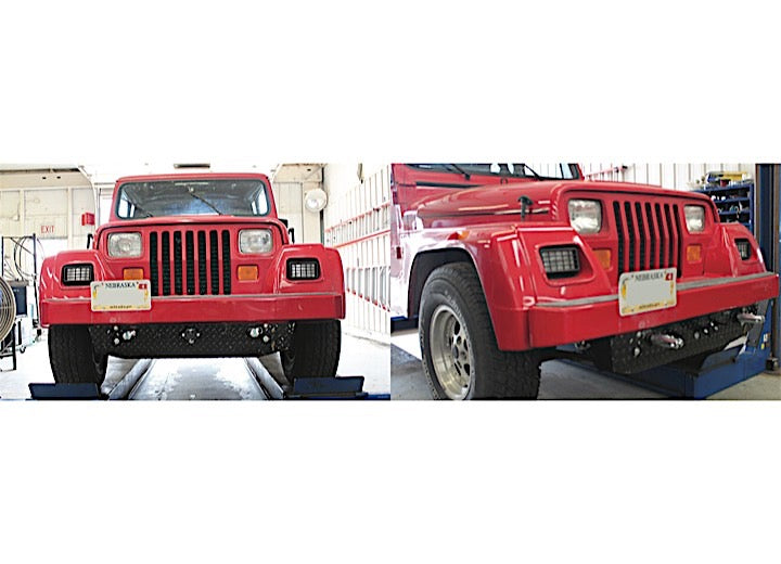 Blue Ox 87-95 WRANGLER(YJ)17X24 IN BASEPLATE W/ REMOVABLE TABS
