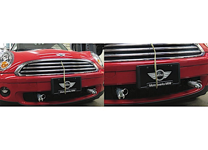 Blue Ox 07-10 MINI COOPER HARDTOP(EXCL S)13.5X22IN BASEPLATE W/REMOVABLE TABS