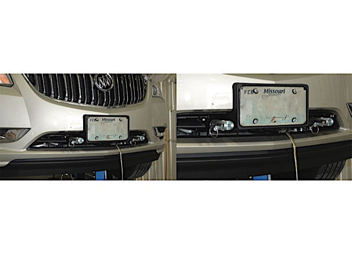 Blue Ox 08-17 ENCLAVE/13-16 ACADIA/17 ACADIA LIMITED 17X18IN BASEPLATE W/REMOVABLE TABS