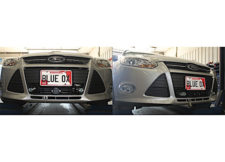 Blue Ox 12-14 FOCUS(EXCL ACC)14.5X17.5IN BASEPLATE W/REMOVABLE TABS