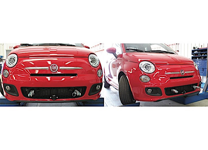 Blue Ox 12-16 FIAT 500 SPORT(EXCL TURBO)13.5X20IN BASEPLATE W/REMOVABLE TABS