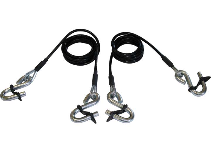 Blue Ox KIT, SAFETY CABLES, 5000LB, 7 FT