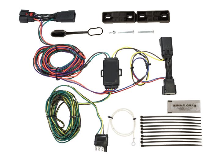 Blue Ox 18-20 WRANGLER W/ TOW PKG/ 20 GLADIATOR EZ LIGHT WIRING HARNESS