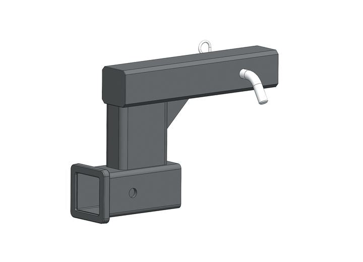 Blue Ox KIT, 2-1/2" X 7" DROP RECEIVER, 12.5K