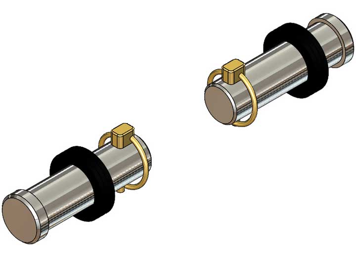 Blue Ox KIT, OFF ROAD ADAPTER 1IN PINS & SPACERS (2 SETS)