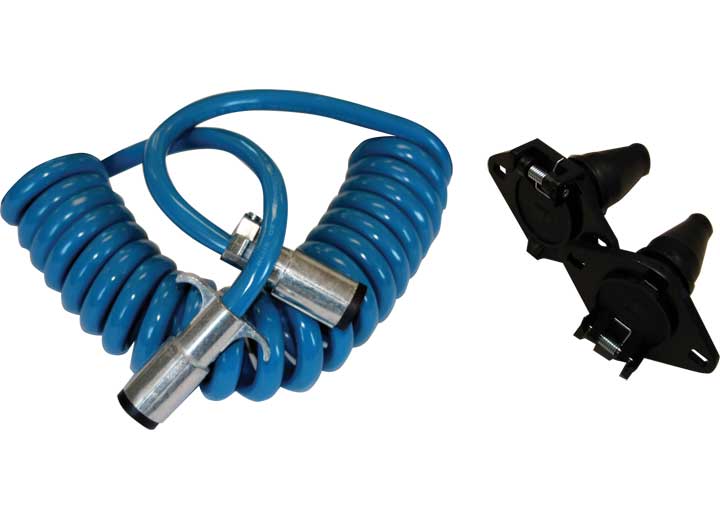 Blue Ox Coiled Electric Cable