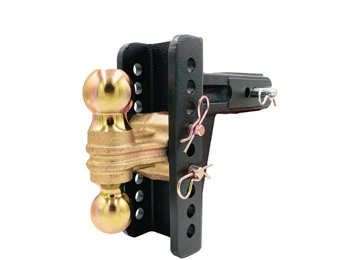 Blue Ox DROP HITCH, 20K, 6IN DROP/RISE, 2-1/2IN RECEIVER, 2IN /2-5/16IN