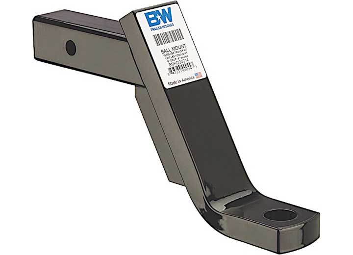 B & W Trailer Hitches 16K BALL MOUNT FOR 2.5IN/3IN RECEIVER OPENING 2IN DROP X 6IN SHANK