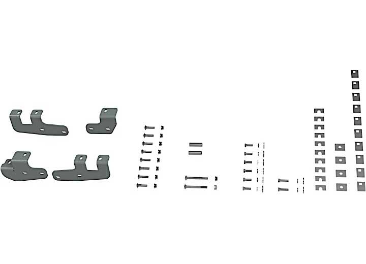 B & W Trailer Hitches B & W Hitches Turnoverball Patriot 14-Current Ram 2500 Custom Bracket Kit With Rails