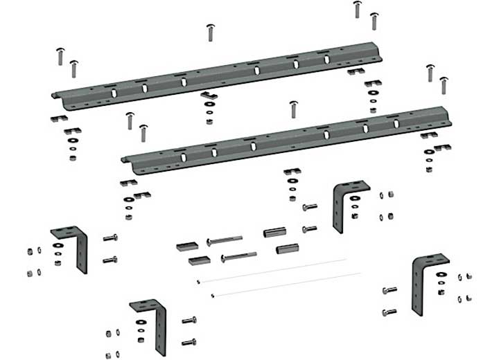 B & W Trailer Hitches B&W Trailer Hitches Universal Mounting Rail