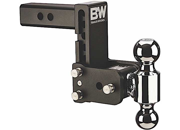 B & W Trailer Hitches B & W Hitches Black Tow and Stow 8in Model 5in Drop 5.5in Rise 1 7/8 & 2 Balls