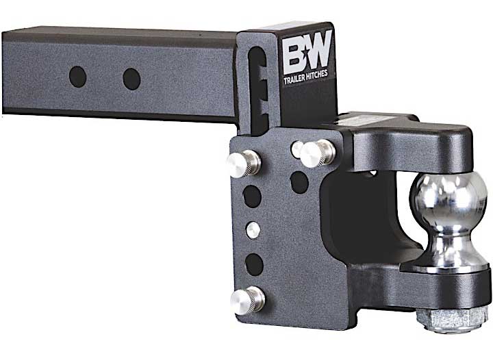 B & W Trailer Hitches CLASS V 2 1/2IN RECEIVER/PINTLE BLACK TOW & STOW 8.5IN DROP/4.5IN RISE W/2 5/16 IN BALL