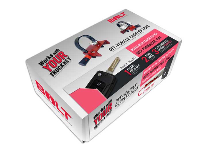 Bolt Lock ALL JEEP CENTER CUT INCLUDES JL OFF-VEHICLE COUPLER LOCK