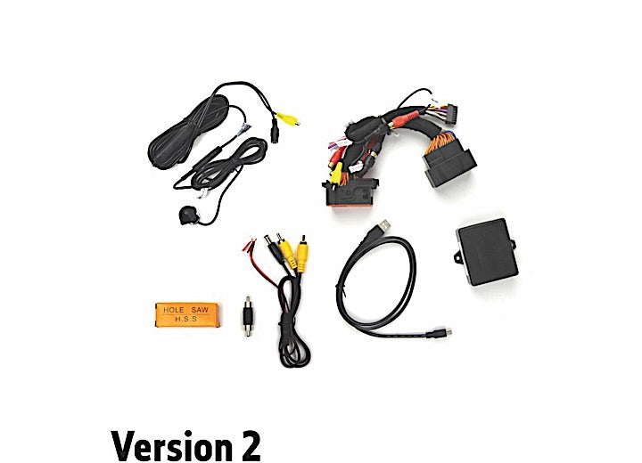 Brandmotion CHRYSLER/DODGE/JEEP REAR VISION SYSTEM B FOR FACTORY DISPLAY RADIOS W/ PARKLINES