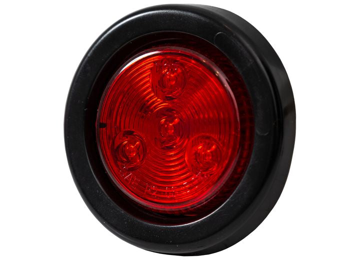 Buyers Products LIGHT, 2IN ROUND, MARKER, 4 LED, RED