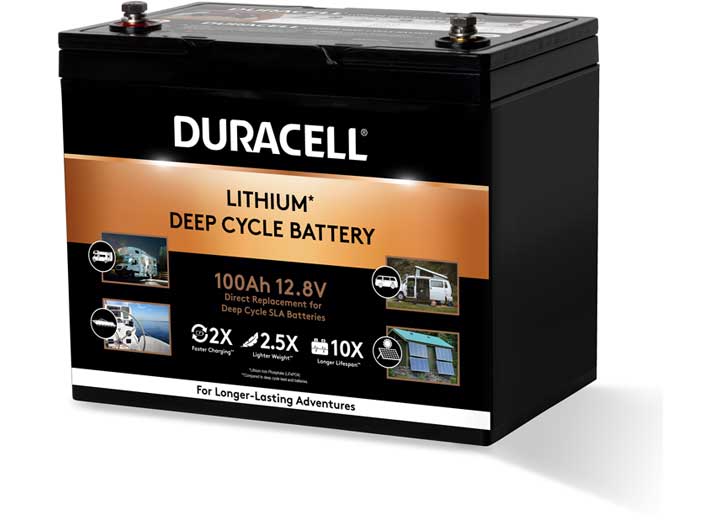 Battery Biz DURACELL LITHIUM IRON PHOSPHATE DEEP CYCLE BATTERY