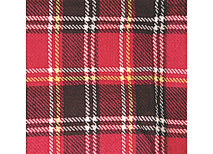Carefree Of Colorado Blanket - Burgundy Plaid