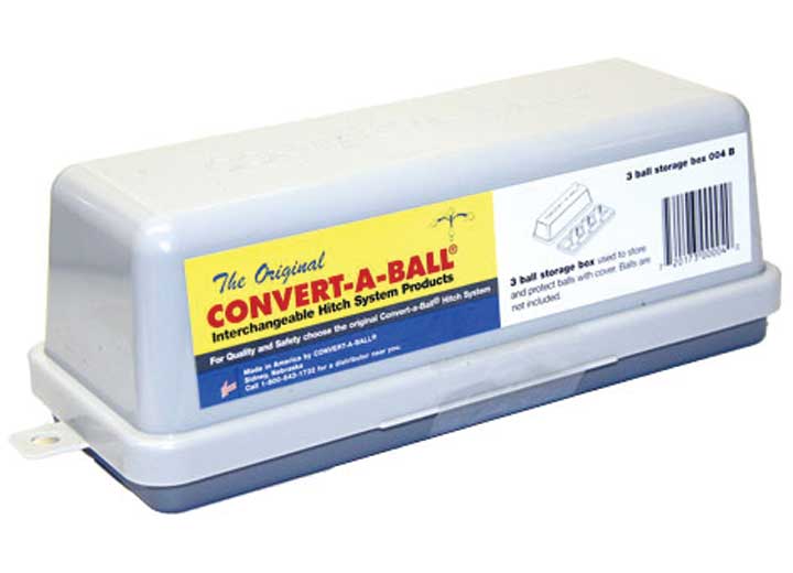 Convert-A-Ball 3-Ball Hitch Ball Storage Box