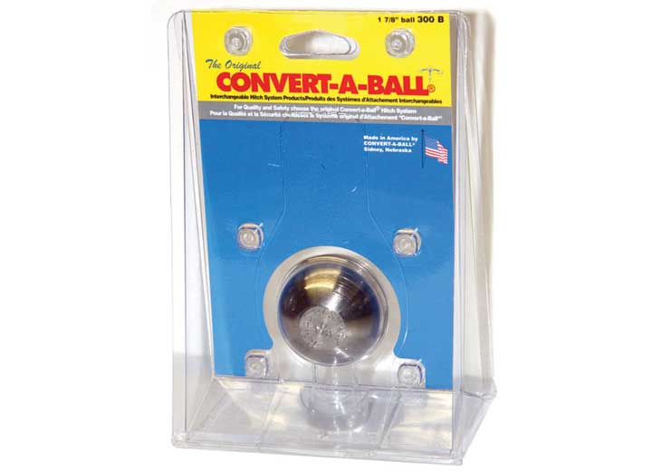 Convert-A-Ball Nickel-Plated Steel Replacement Ball Only - 1-7/8"