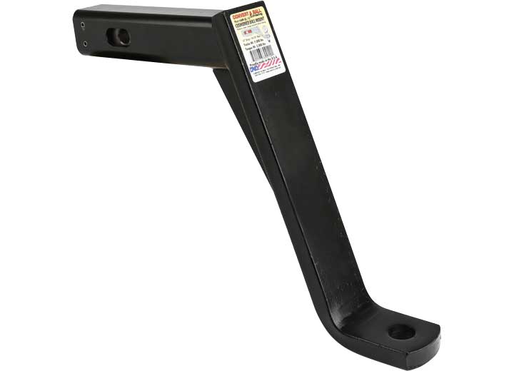 Convert-A-Ball Cushioned Ball Mount - 12" Drop