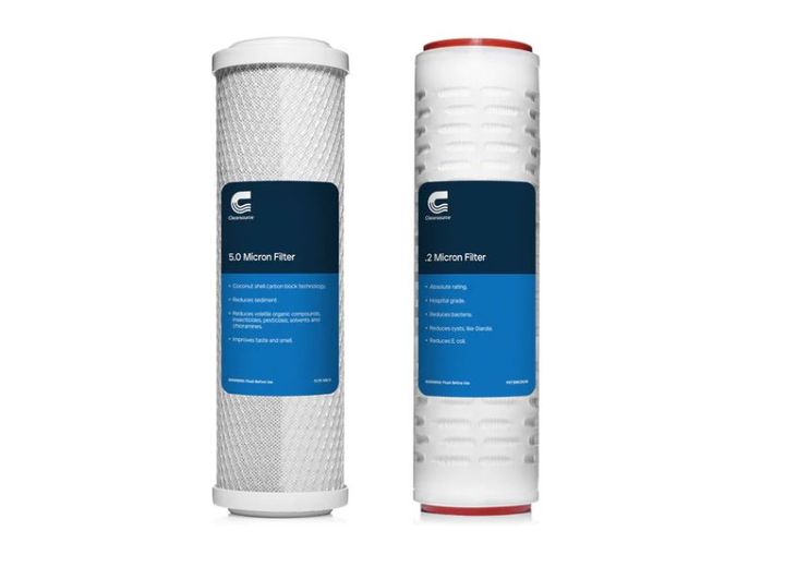 Clearsource REPLACEMENT FILTER TWIN PACK WITH 0.2 MICRON FILTER