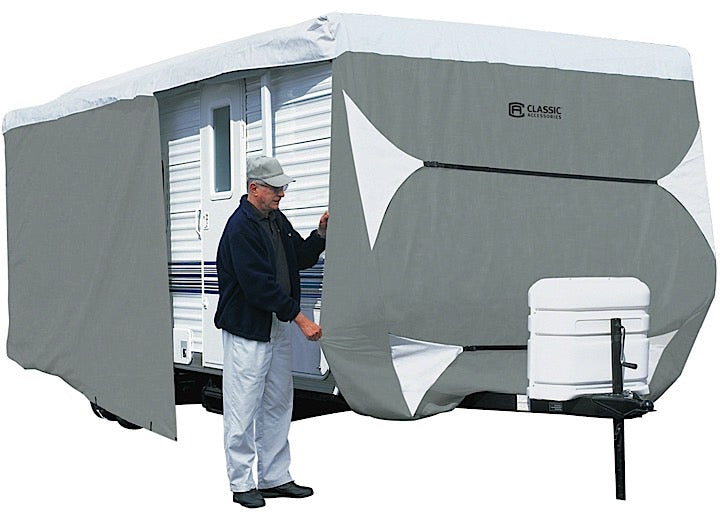 Classic Accessories POLYPRO III DLX TVL TRLR CVR GREY -MDL 2 -1-CS