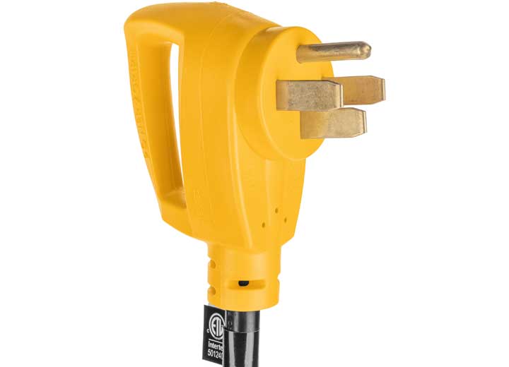 Camco Power Grip Dogbone Electrical Adapter - 50 Amp Male to 30 Amp Female