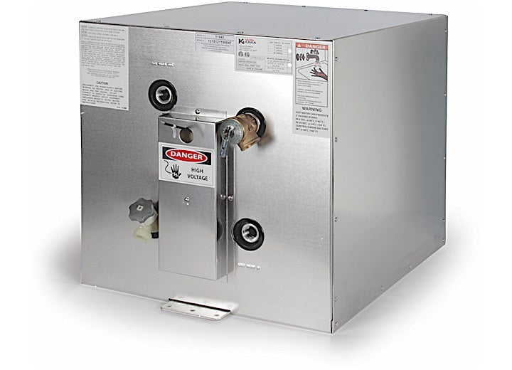 Camco 11 GAL ELECTRIC WATER HEATER, 120V REAR HEAT EXCH,FR/BACK MOUNT