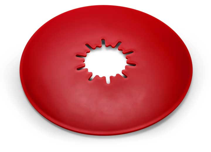 Camco 12IN PREMIUM FIFTH WHEEL LUBE PLATE, RED W/PTFE (E/F)