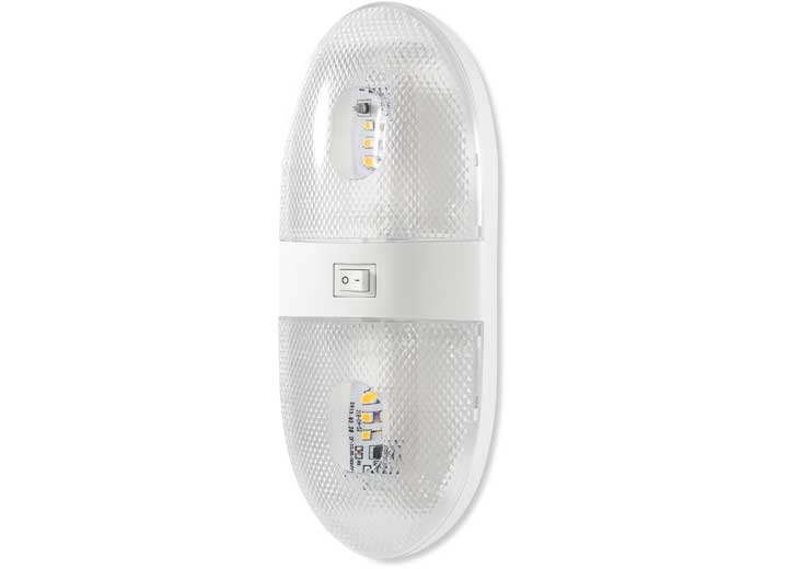 Camco LED,DOUBLE DOME LIGHT, 320LMN COMBINED (160LMN EA), CCSAUS
