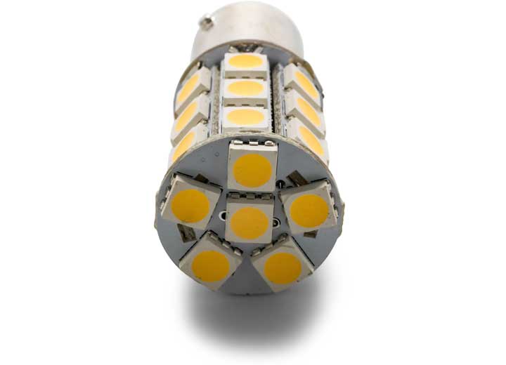 Camco LED - 1156/1141/1073/93 (BA15S) 27-LED 285LM,BRIGHTWHIT(1PK)