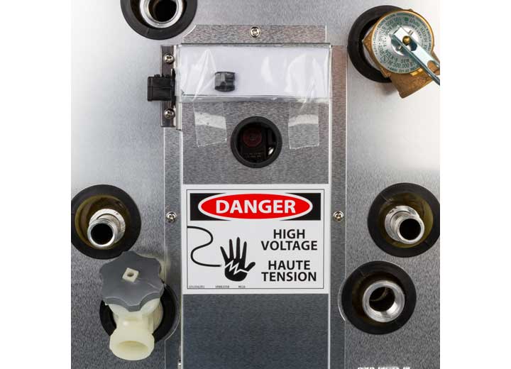 Camco 11 GAL ELECTRIC WATER HEATER, 240V (L1&L2 WIRING) FRONT HEAT EXCH,FR/BACK MOUNT
