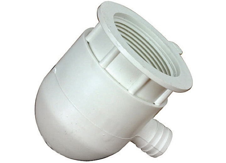 Camco CAMPER DRAIN TRAP POLAR WHITE A-60-C