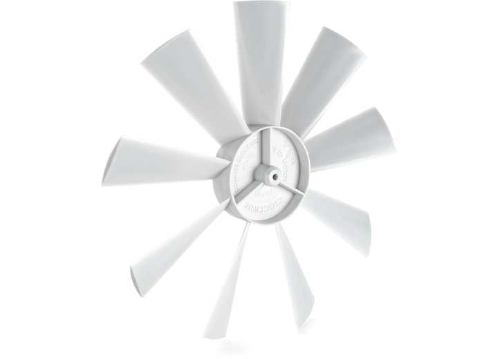 Camco Replacement RV Vent Fan Blade for Counterclockwise Intake / Clockwise Exhaust – White