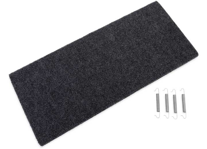 Camco RV Wrap Around XL Step Rug - 23" Wide Gray
