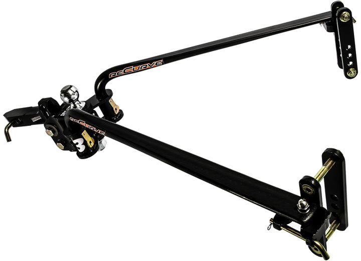 Camco ReCurve R3 Weight Distribution Hitch with Adjustable Sway Control - 6,000 GTW / 600 lb.TW