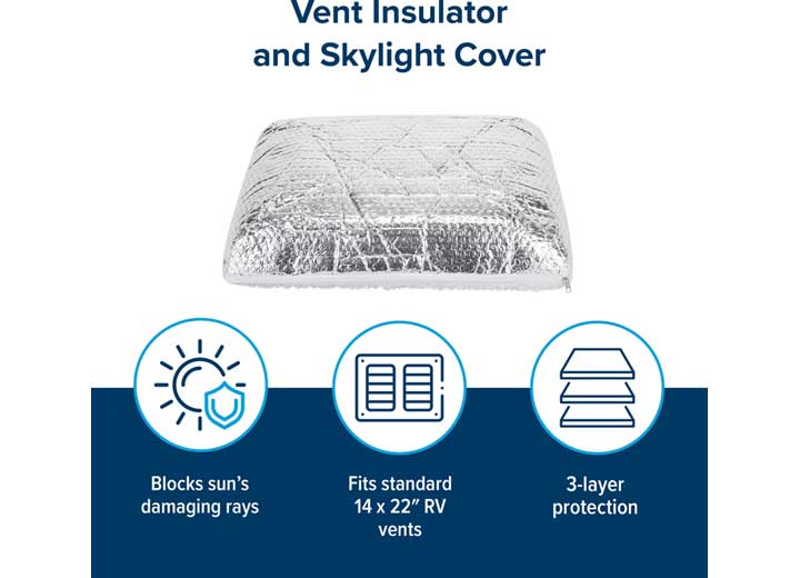 Camco SKYLIGHT INSULATOR 14IN X 22IN, DOMED (E/F)