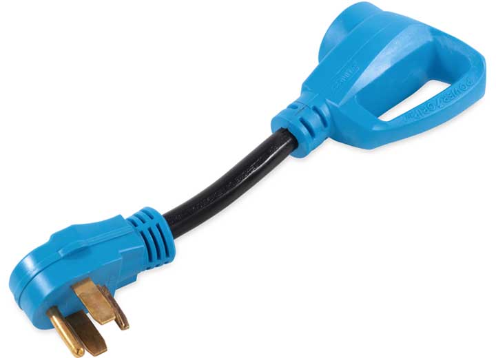 Camco POWERGRIP-ELECTRIC VEHICLE ADAPTER, DOGBONE 12IN 14-30P/14-50R, DRYER PLUG