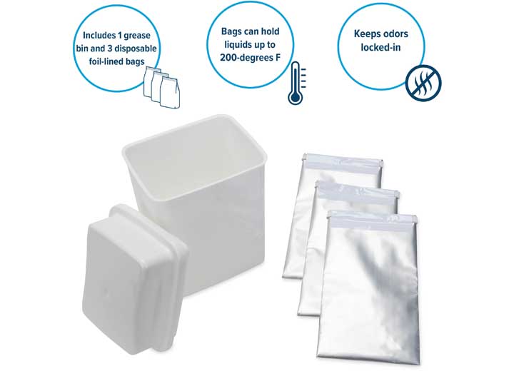 Camco Manufacturing Inc Grease Storage Container