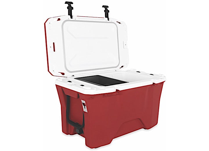 Camco Currituck 30 Quart Premium Cooler - Crimson/White