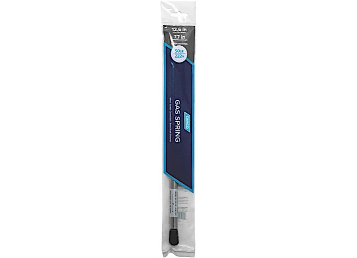 Camco GAS LIFT SPRING, 12.6IN EXTENDED, 7.7IN COMPRESSED, 50LB, SS