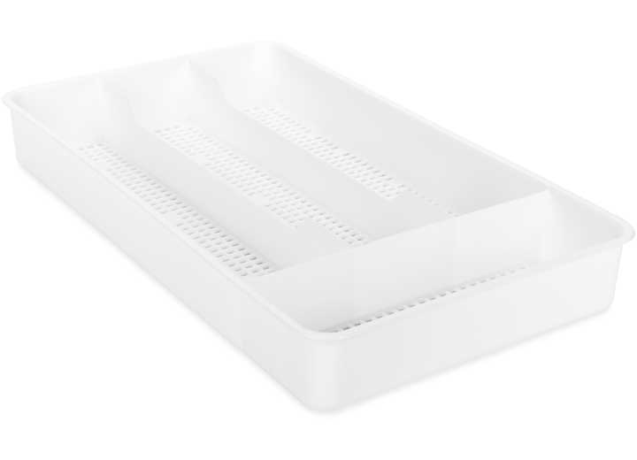Camco Cutlery Tray - White