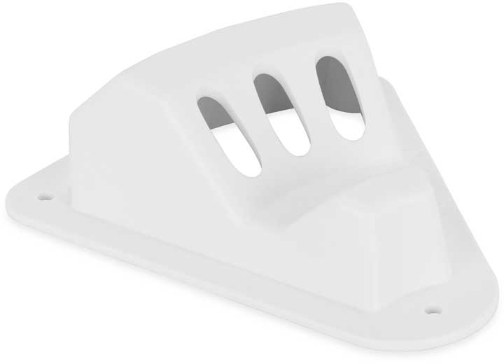 Camco Screw-In Triple Flag Holder - White