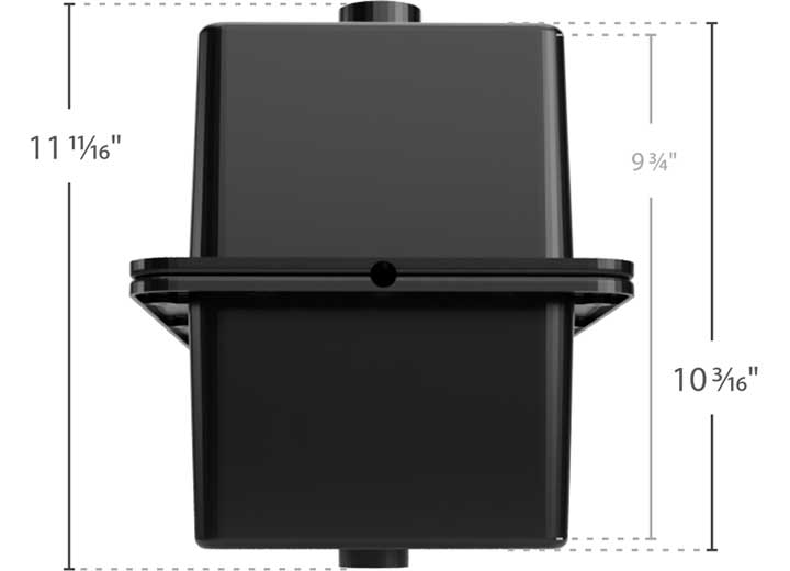 Camco BATTERY BOX - STANDARD, COMPARTMENT VENTED 12V