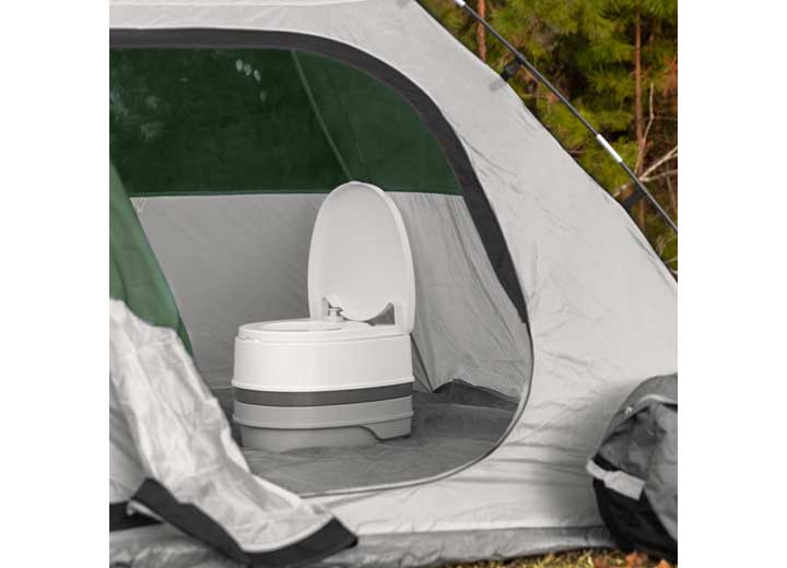 Camco Travel Toilet - 2.6 Gallon Capacity