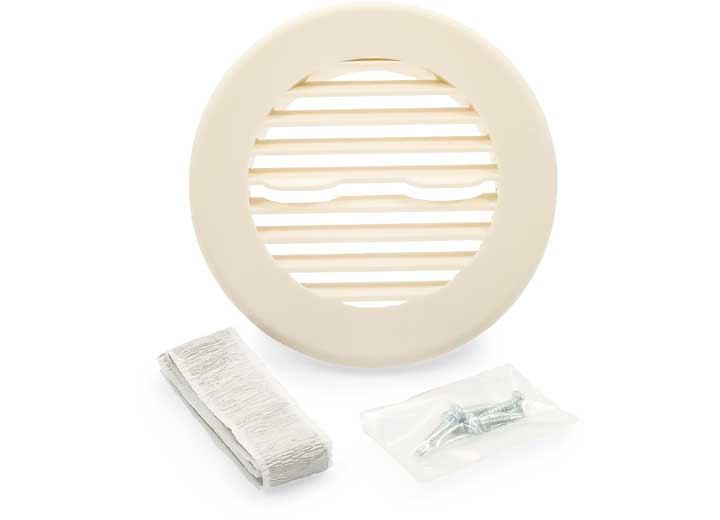 Camco CEILING VENT, A/C, FIXED LOUVERS, BEIGE