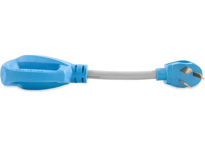 Camco POWERGRIP-ELECTRIC VEHICLE ADAPTER, DOGBONE 12IN 10-30P/14-50R, DRYER PLUG